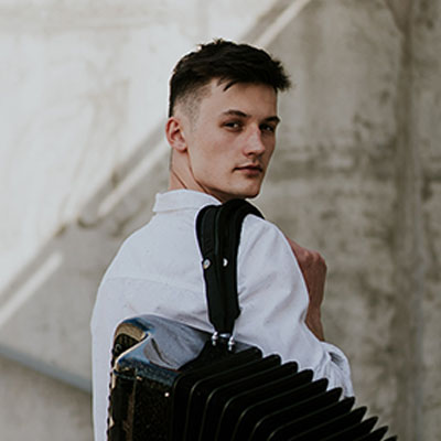 Akkordeonspieler beendet Jazz-Konzertreihe der Jütting-Stiftung