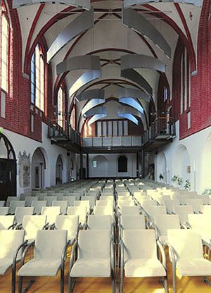 Musikforum Katharinenkirche Innenansicht.